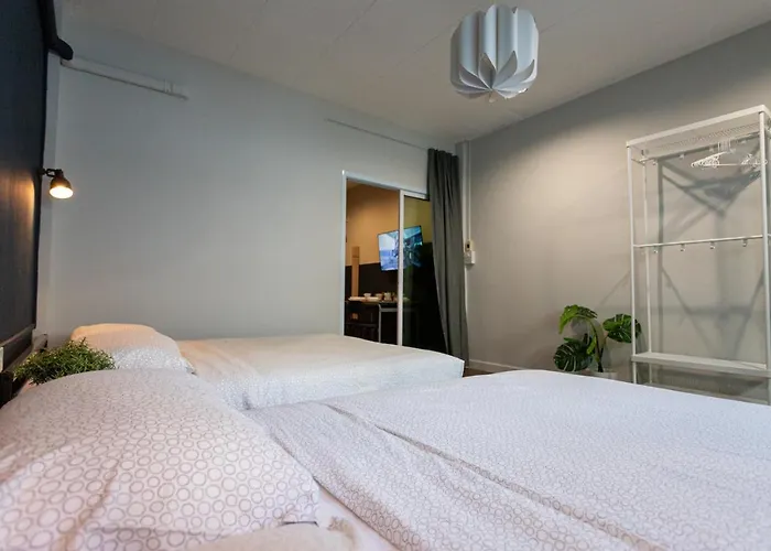 A4 Cosy Twin Large Beds - Silom * 방콕