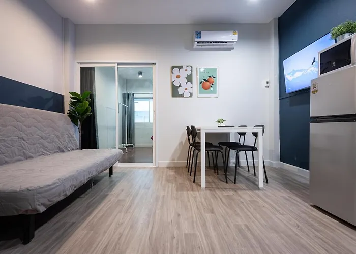 아파트 A4 Cosy Twin Large Beds - Silom *