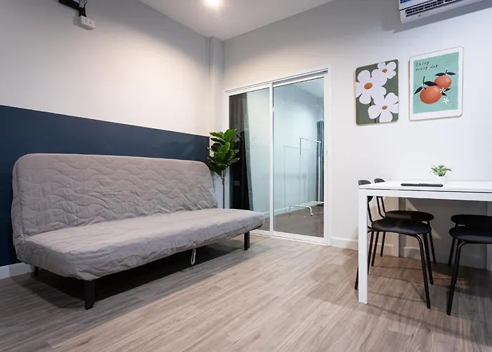 A4 Cosy Twin Large Beds - Silom 아파트 방콕