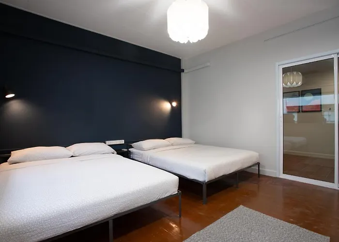 A4 Cosy Twin Large Beds - Silom 아파트
