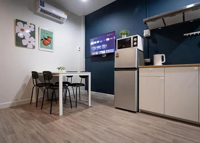 A4 Cosy Twin Large Beds - Silom 아파트 *